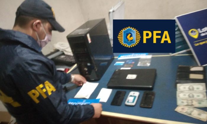 Agentes de la P.F.A. desarticularon una organización criminal dedicada a los juegos de azar ilegales